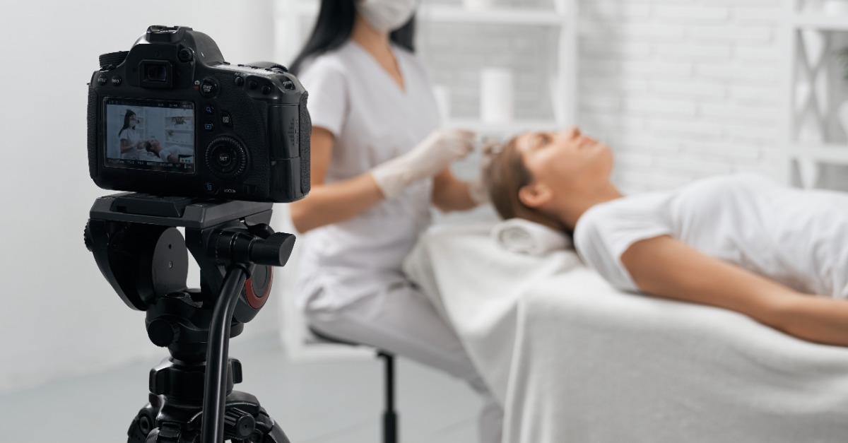 Creating Medical Spa Treatment Video for Social Media Marketing Campaign