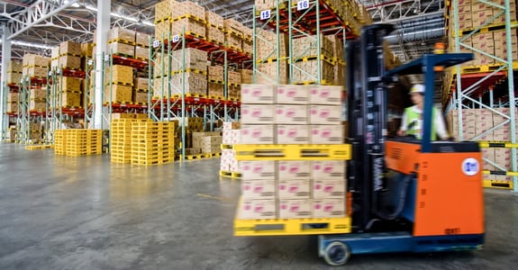 warehouse filled with products for an ecommerce site that needs SEO optimization