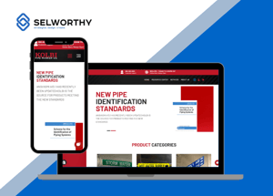 Kolbi Pipe Marker Website Design by Selworthy