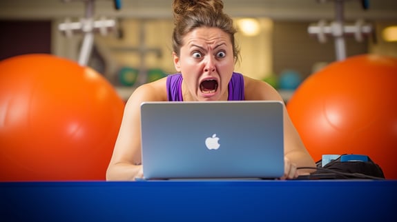 gym owner struggling with marketing