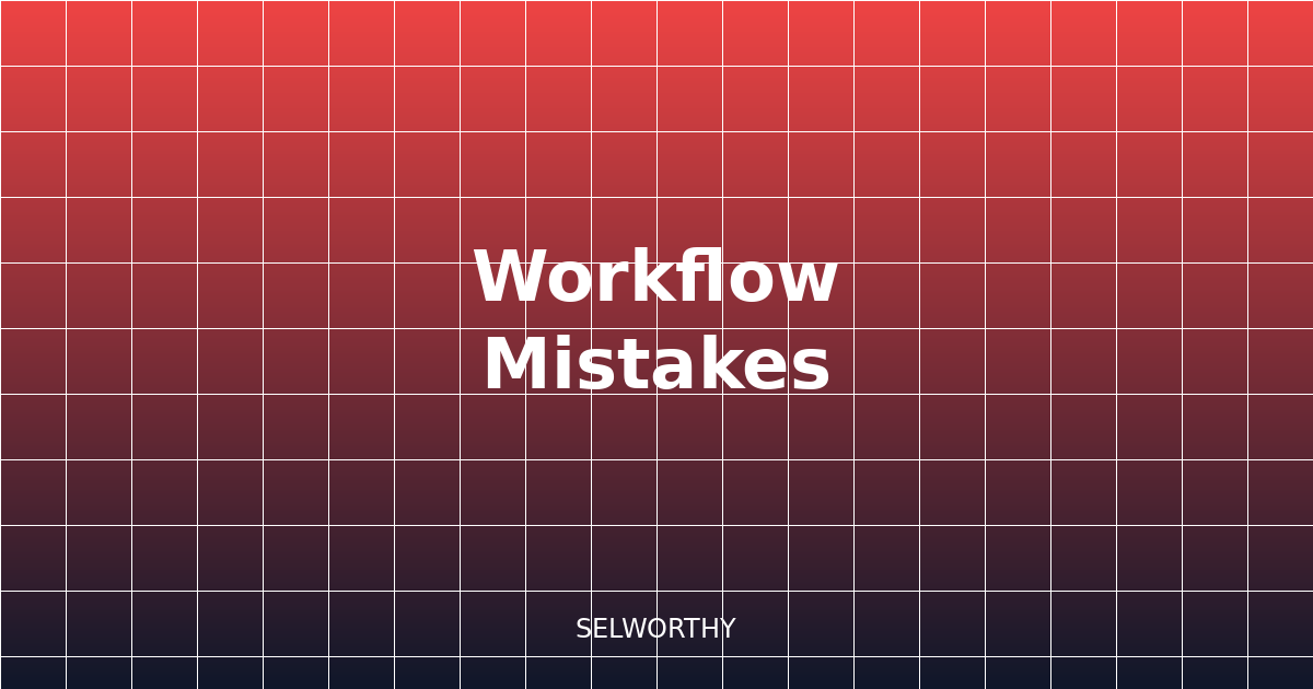HubSpot Workflow Mistakes
